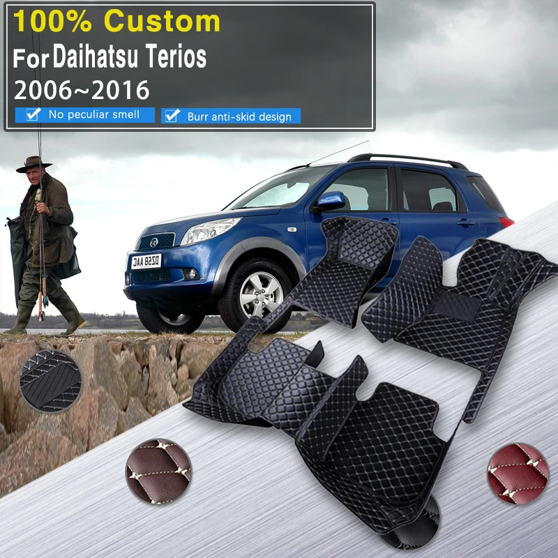 Tatami Mat Rush - 3D Car Floor Mats For Daihatsu