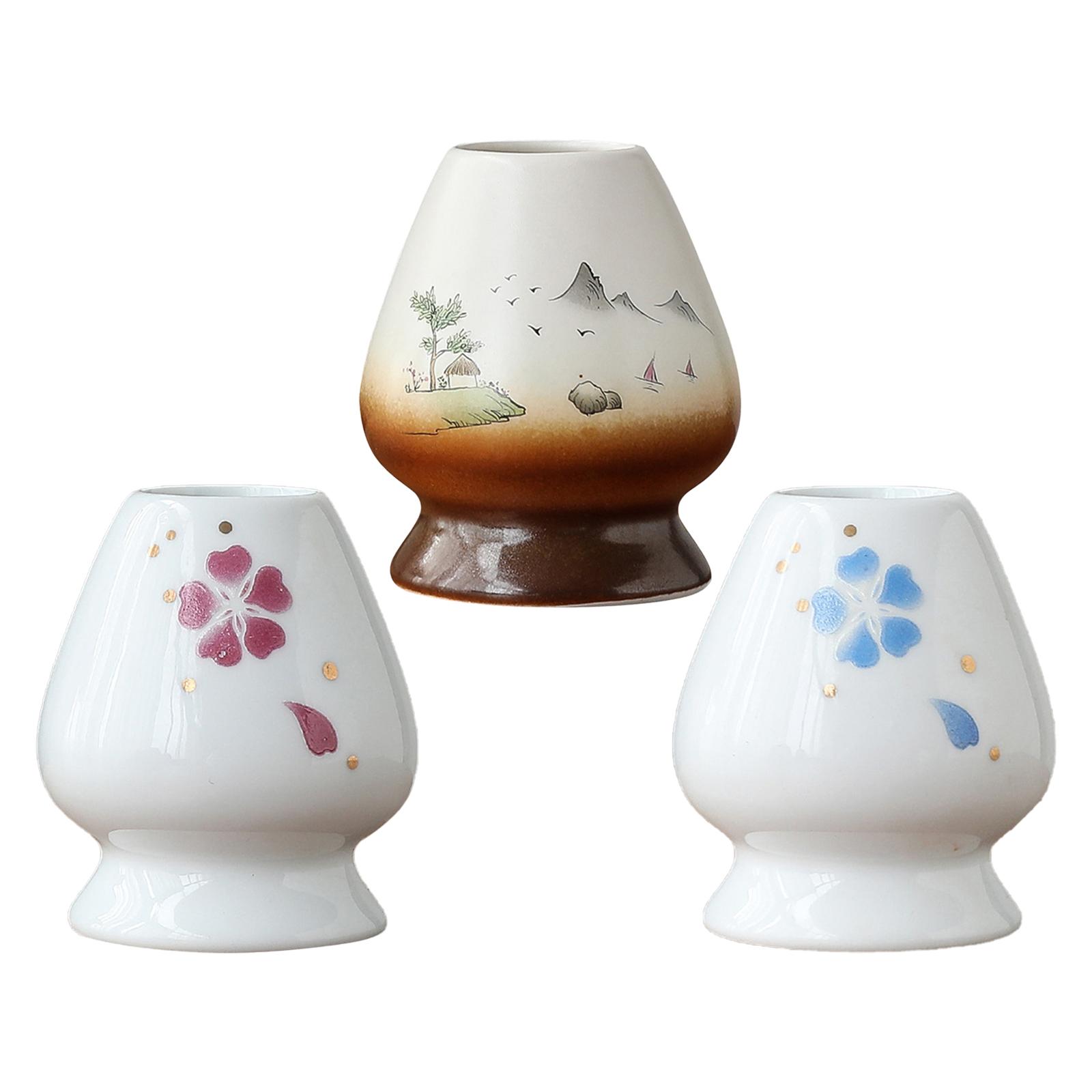 Japanese Lifestyle In Japanese - Ceramic Matcha Whisk Stand Protective Holder