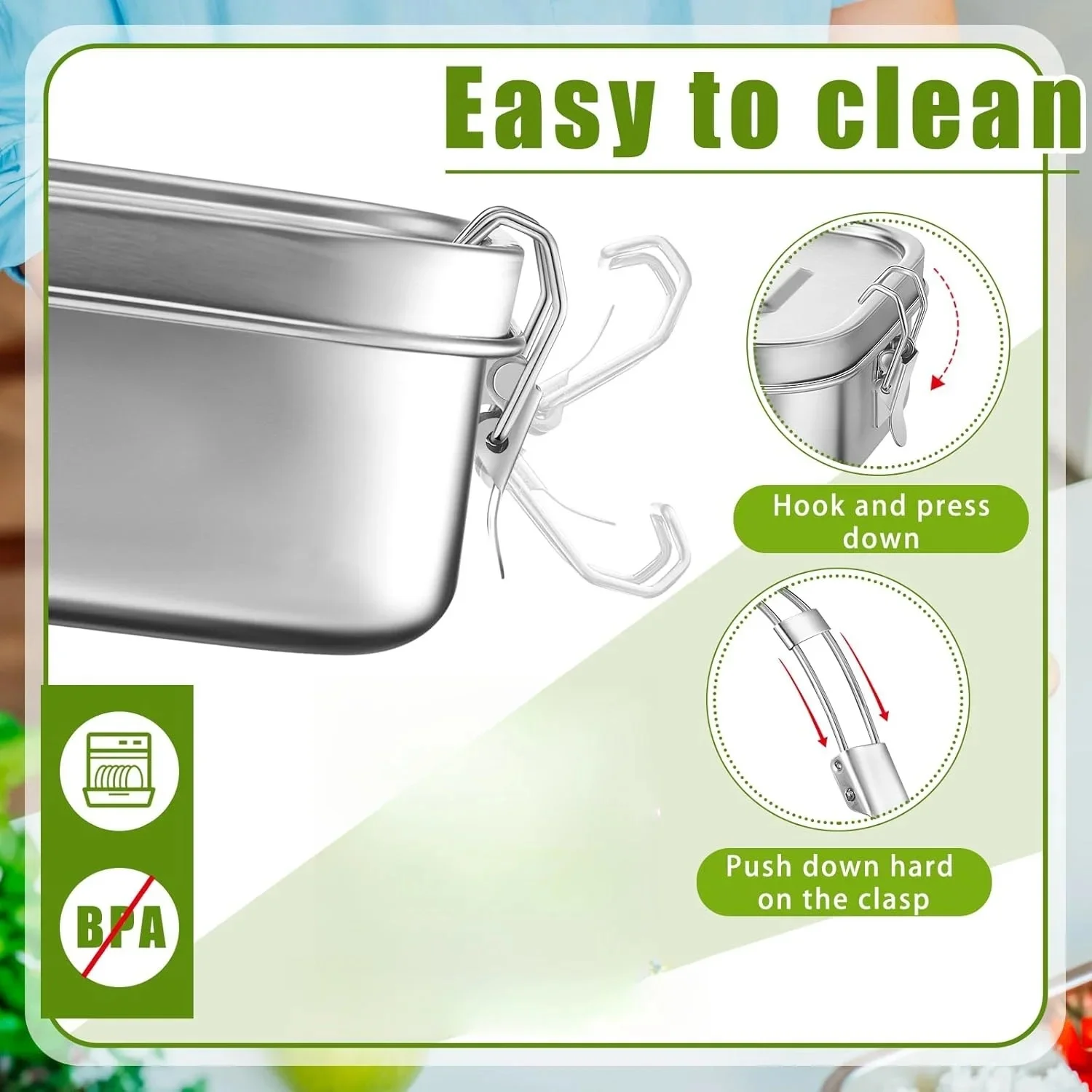 Stainless Steel Lunch Box for  - Bento Box Two Tier recension och pris