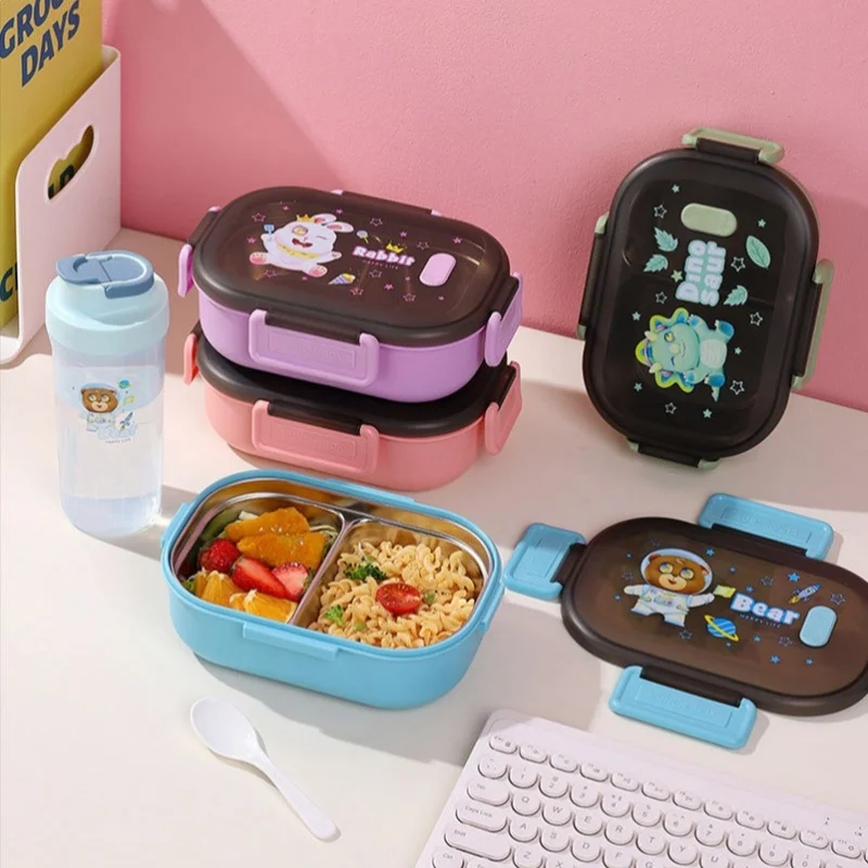 Lunch Box 900ML Stainless Stee - Bento Box Two Tier recension och pris