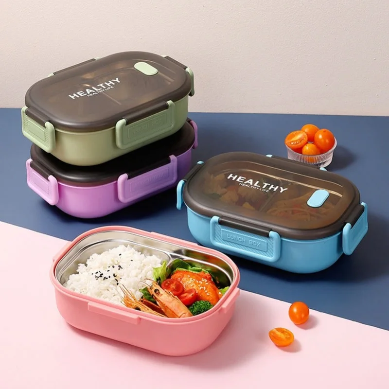 Lunch Box 900ML Stainless Stee - Bento Box Two Tier recension och pris