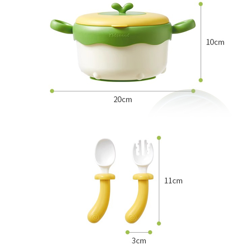 Baby Food Bowl Thermal Jar Ins - Bento Box Two Tier recension och pris