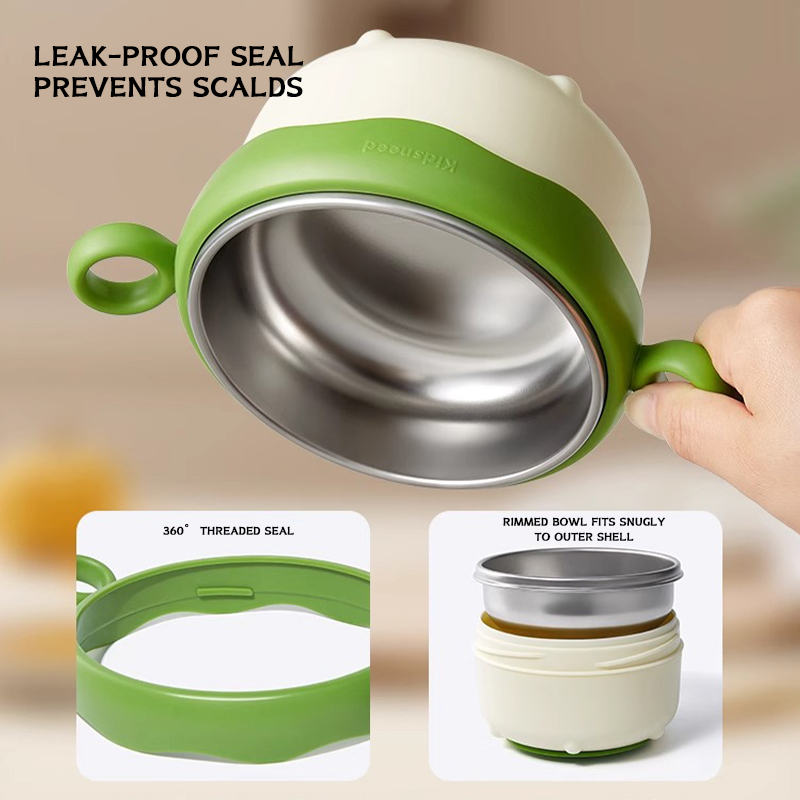 Baby Food Bowl Thermal Jar Ins - Bento Box Two Tier recension och pris