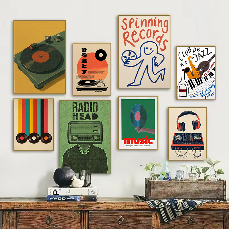 Retro Japanese Style Vinyl Rec - Japanese Lifestyle In Japanese recension och pris