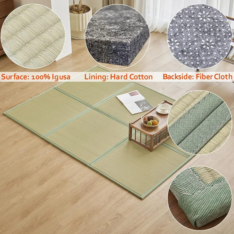 Natural Rush Grass Floor Tatam - Tatami Mat Rush recension och pris