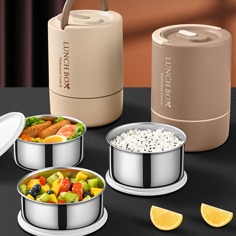 4pcs set Portable Lunch Contai - Bento Box Two Tier recension och pris