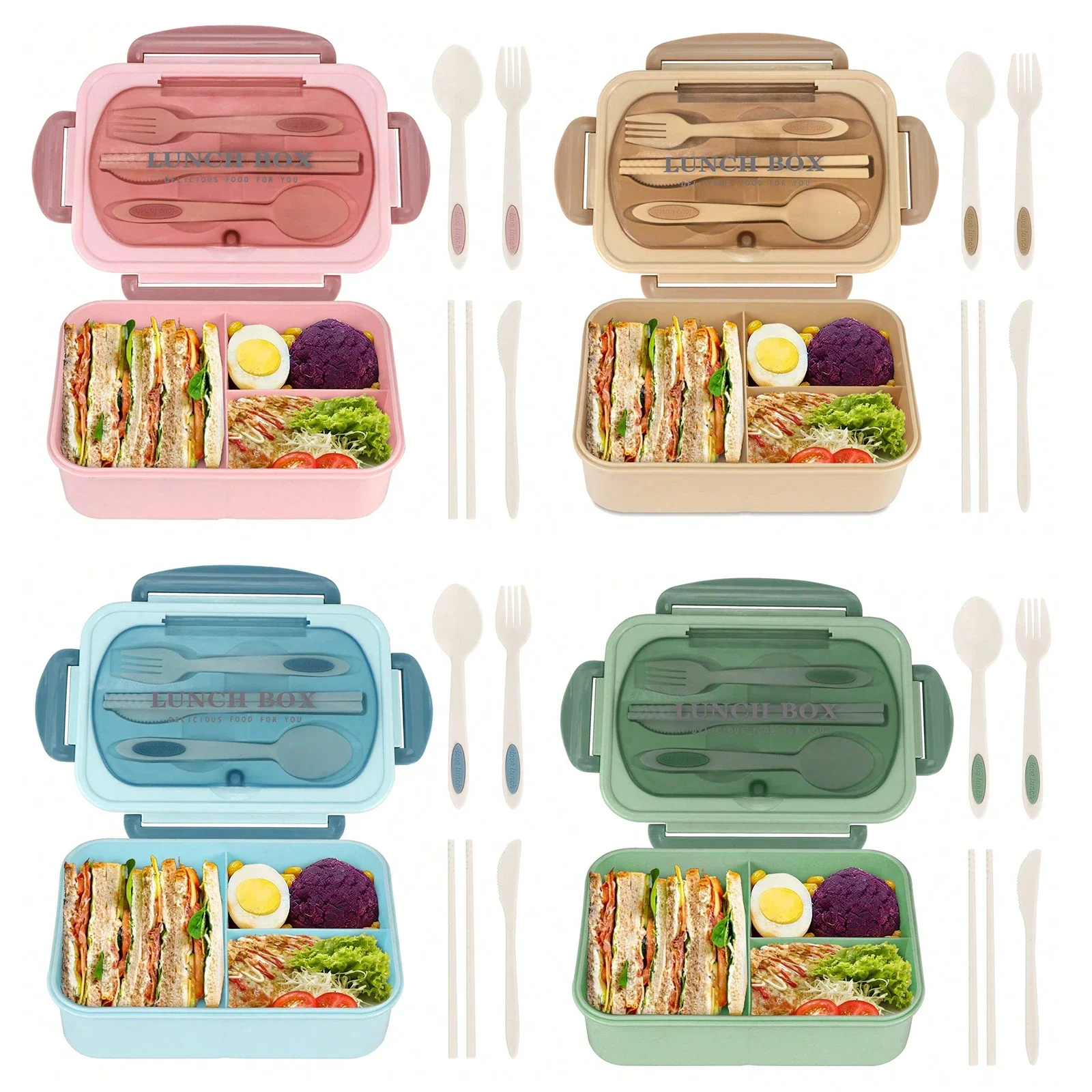 Bento Box Adult Lunch Box, Con - Bento Box Two Tier recension och pris