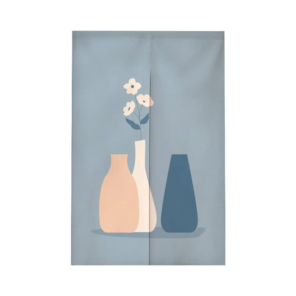 Nordic Flowers Japanese Noren  - Noren Curtain Doorway recension och pris
