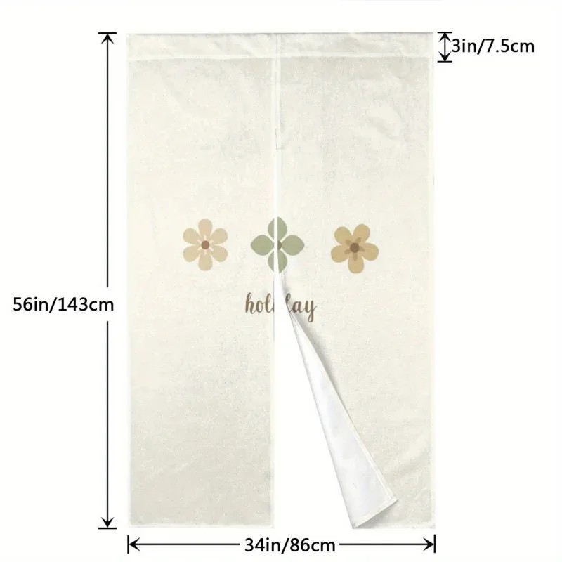 Holiday Themed Doorway Curtain - Noren Curtain Doorway recension och pris